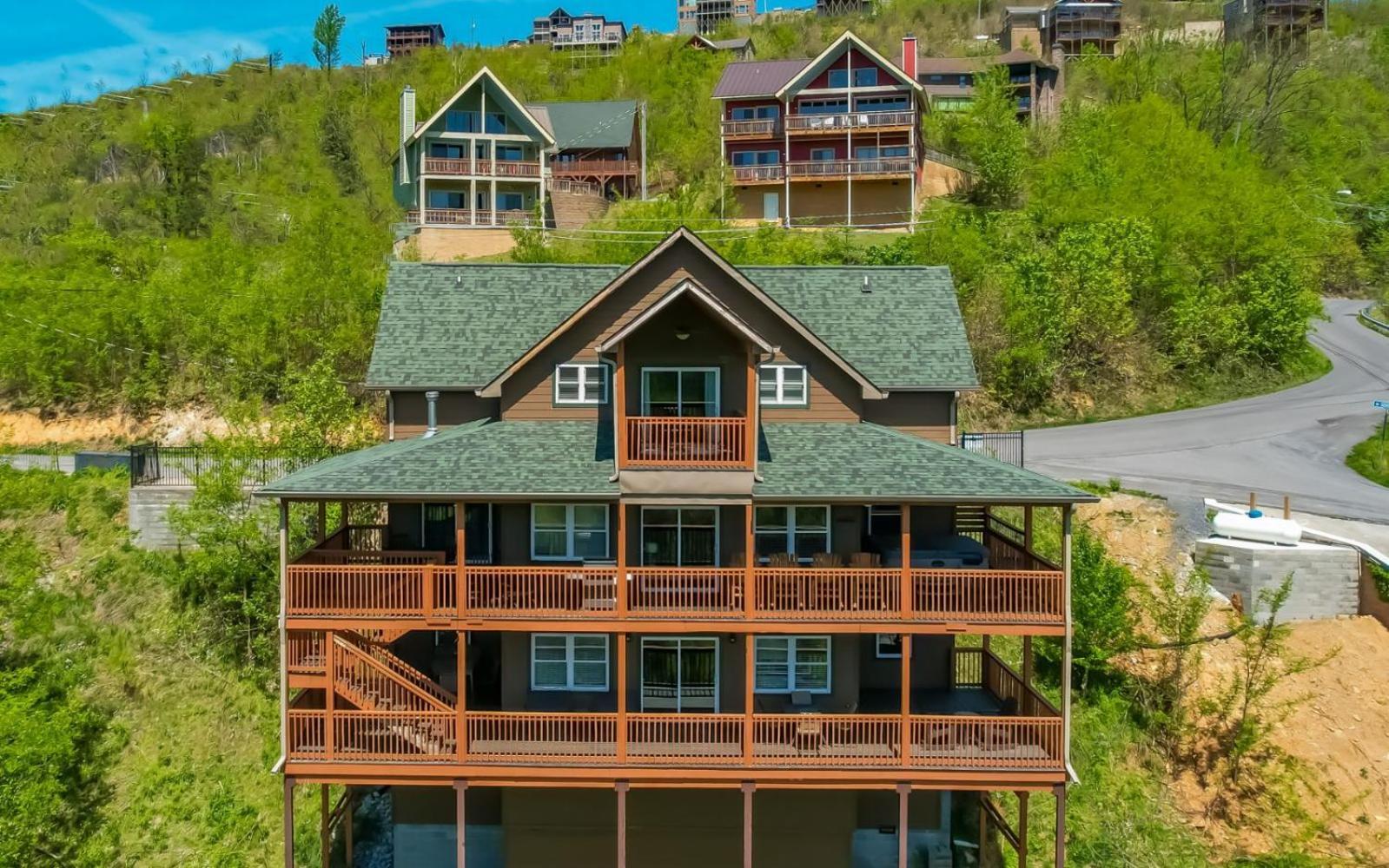 Beartastic Mountain View Lodge 개틀린버그 외부 사진